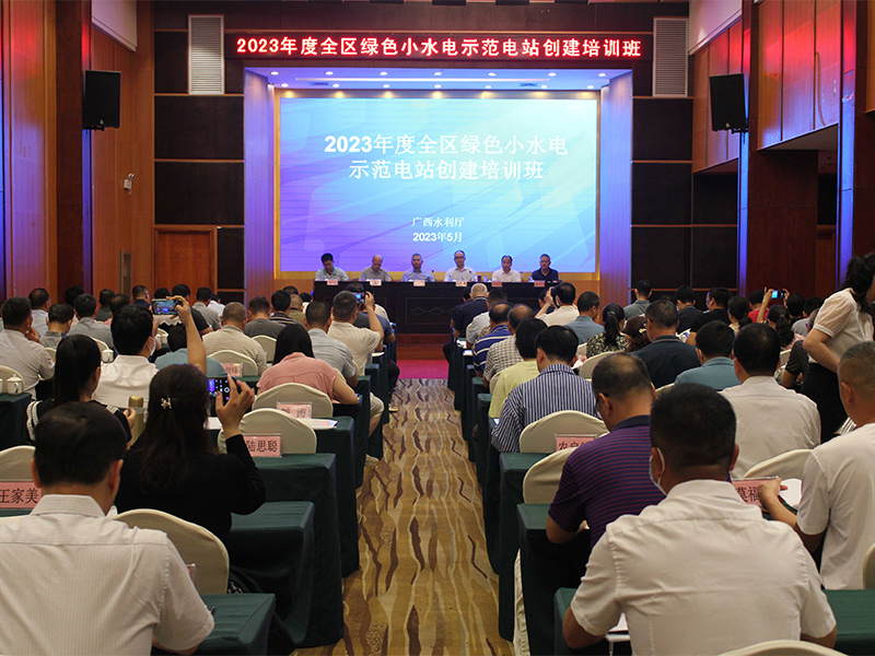 广西壮族自治区 2023 年度绿色小水电示范电站创建培训班成功举办